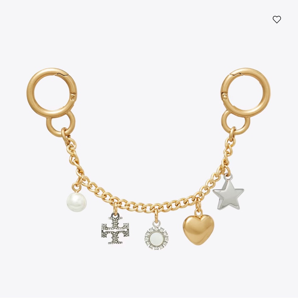 TORY BURCH CHARMS BAG CHAIN